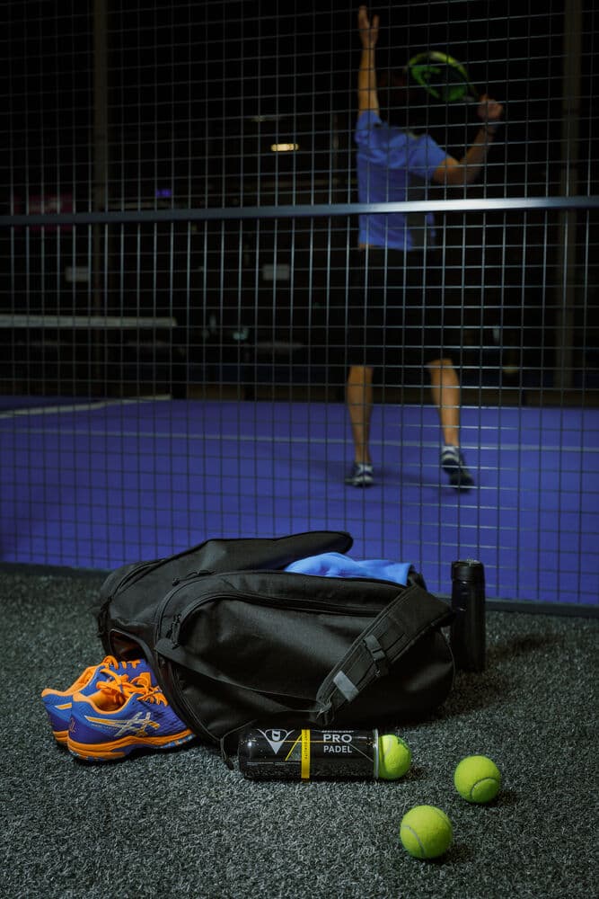 Active Line Padel Backpack, På modell 3