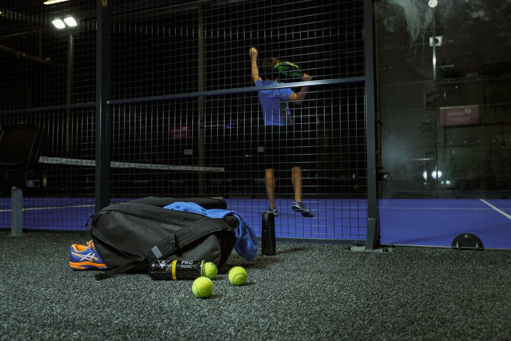 Active Line Padel Backpack, På modell 4