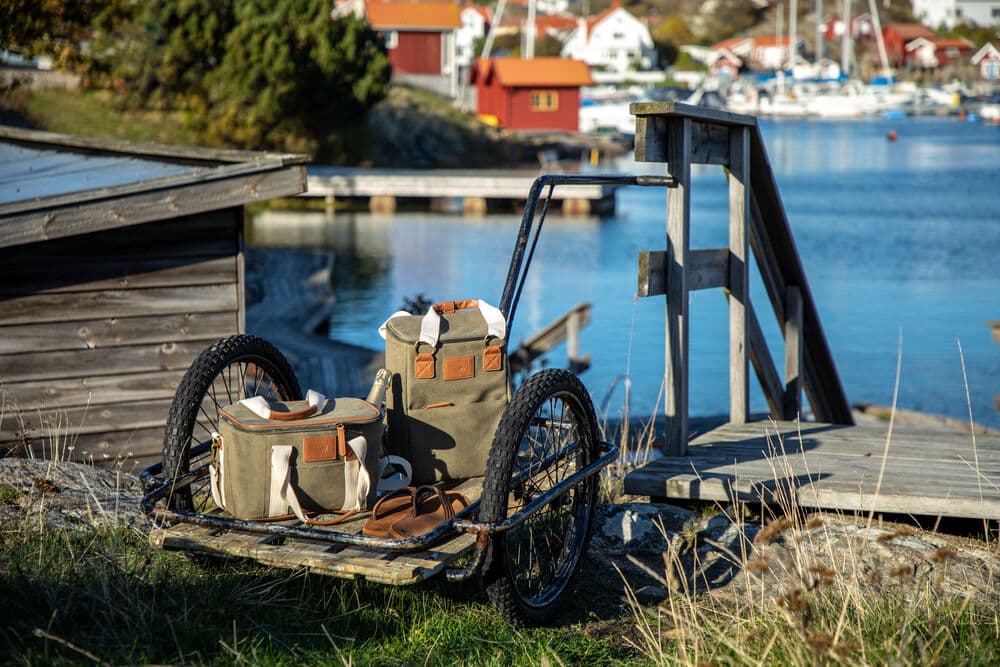 Kjøleryggsekk, På modell 2