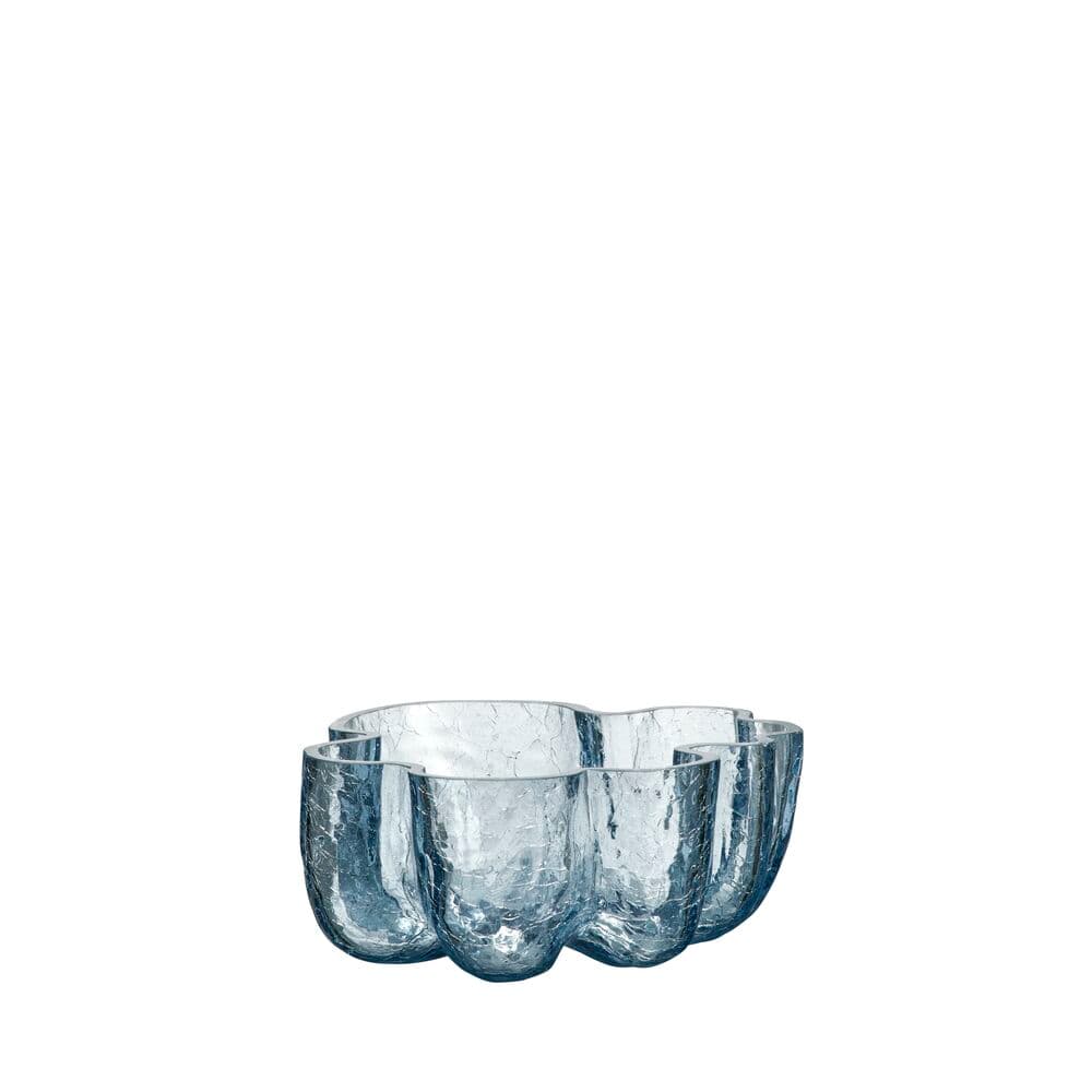 Crackle skål, sirkulert glass 105 mm, På modell 1