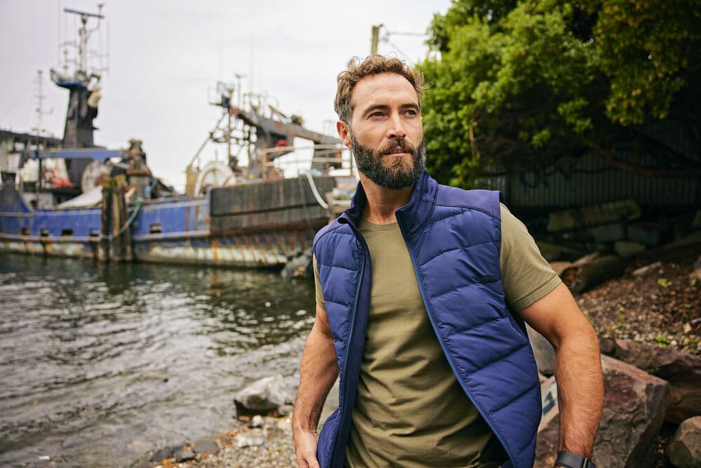 Oak Harbor Vest Men, På modell 2