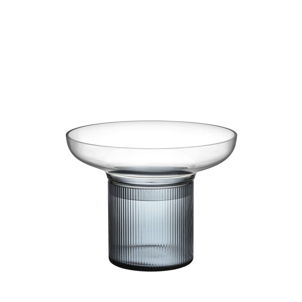 Ensemble vase blå/grå 150mm, På modell 1