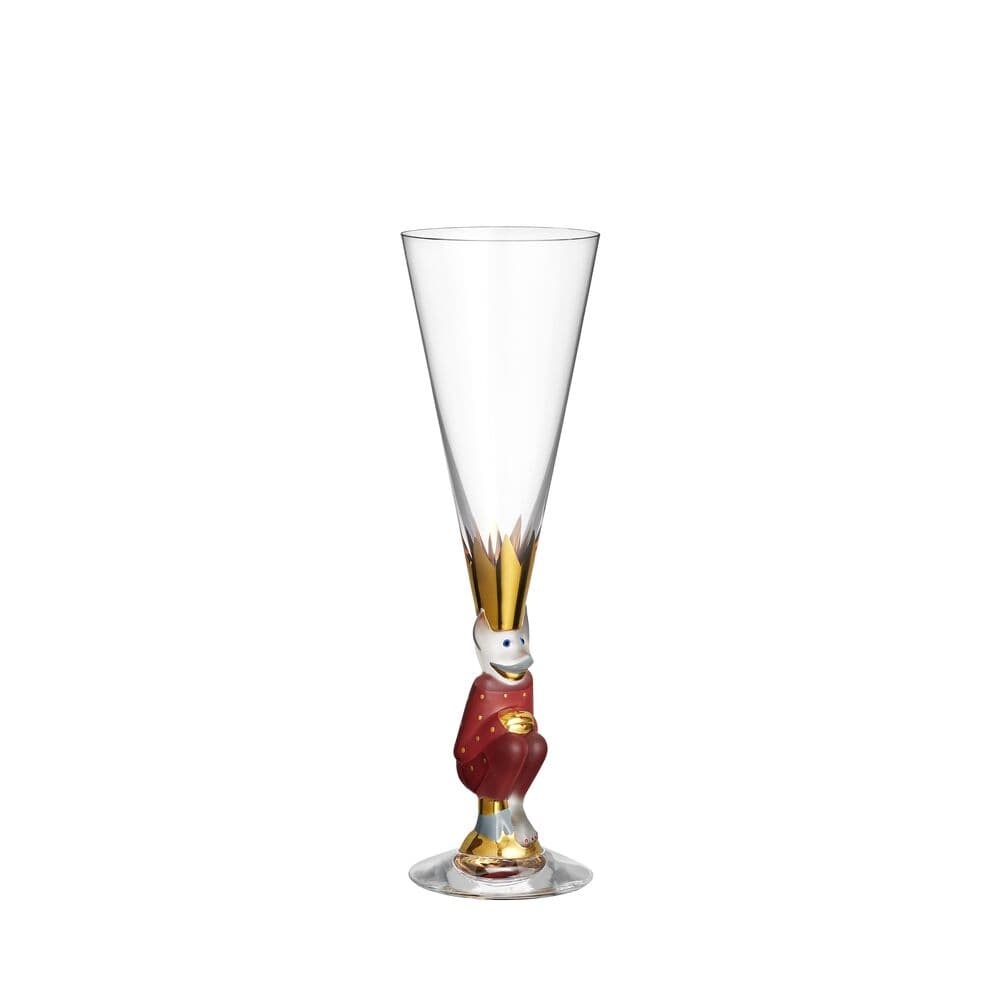 The sparkling devil champagne glass red 19cl, På modell 1