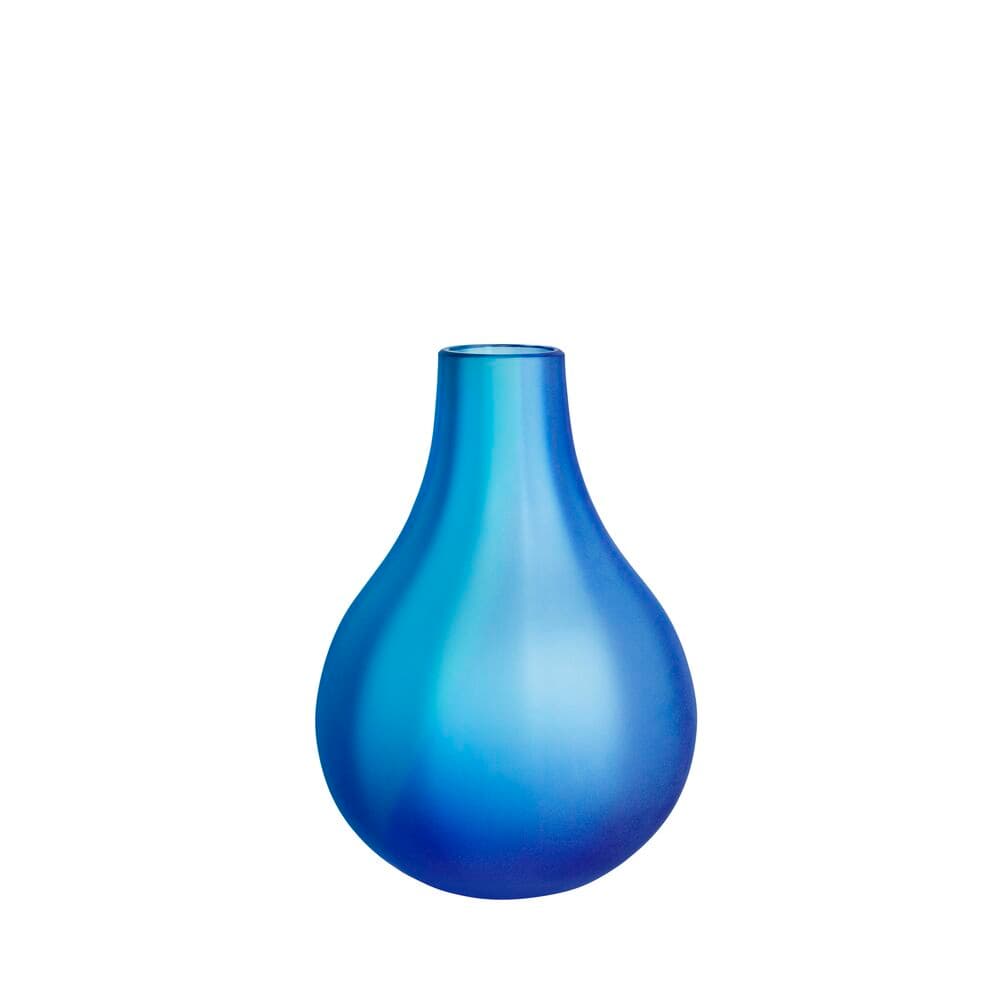 Iris vase blue frosted, EL AC-23, På modell 1