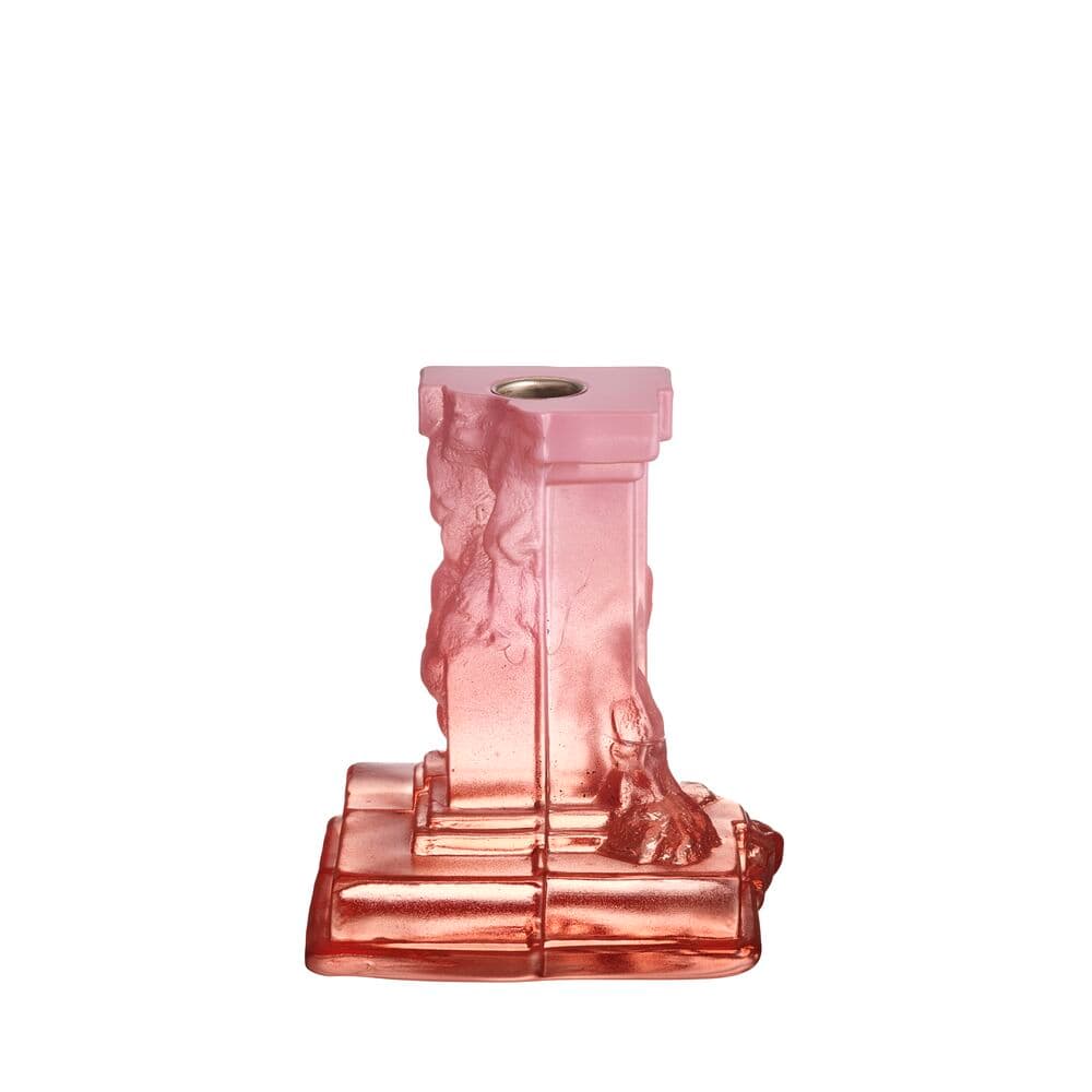 Rocky Baroque candlestick spicy rose 150mm, På modell 3