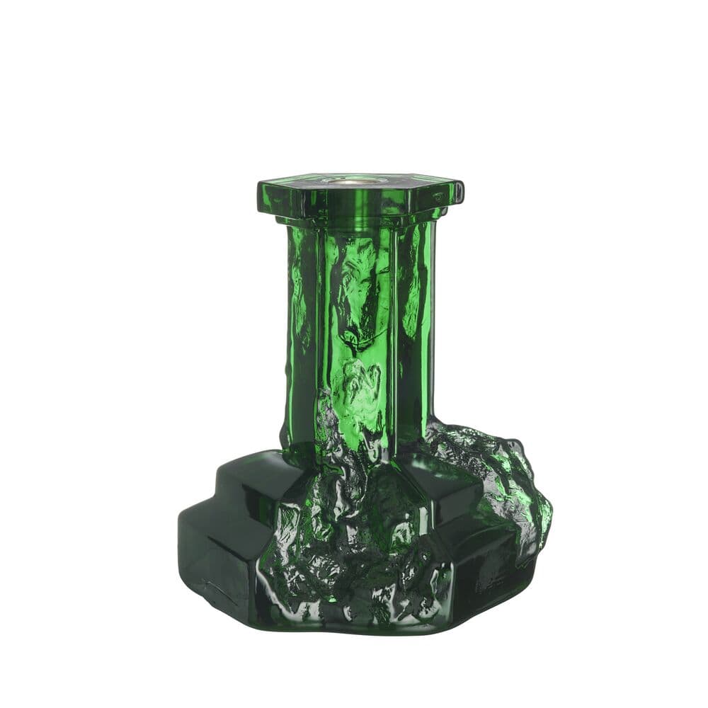 Rocky Baroque candlestick emerald green 175mm, På modell 3