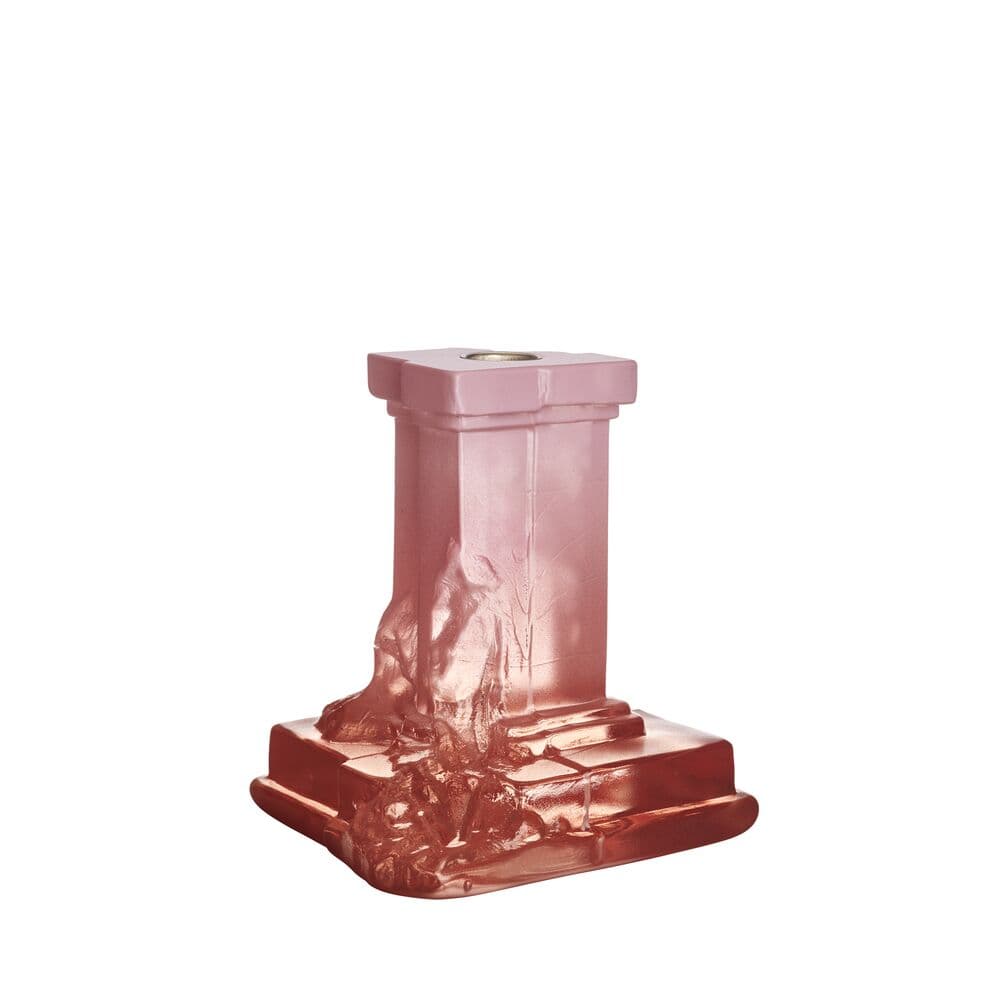 Rocky Baroque candlestick spicy rose 150mm, På modell 1
