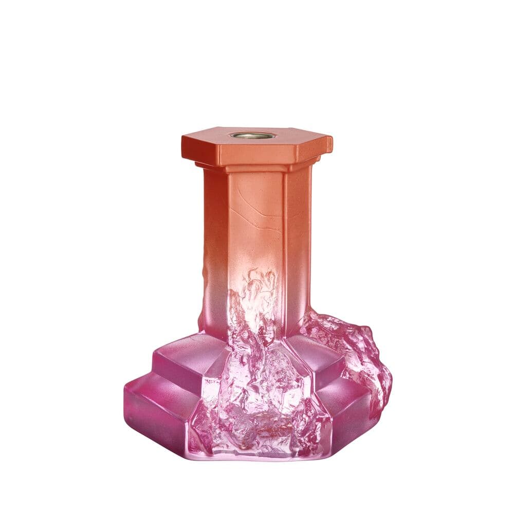 Rocky Baroque candlestick spicy rose 175mm, På modell 3
