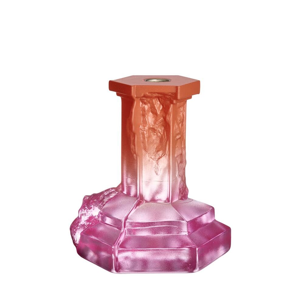 Rocky Baroque candlestick spicy rose 175mm, På modell 1