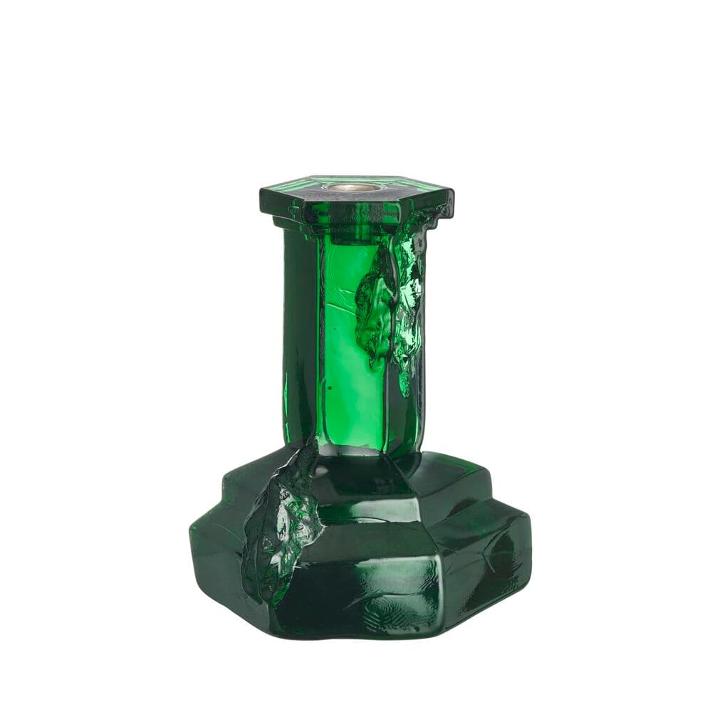 Rocky Baroque candlestick emerald green 175mm, På modell 2