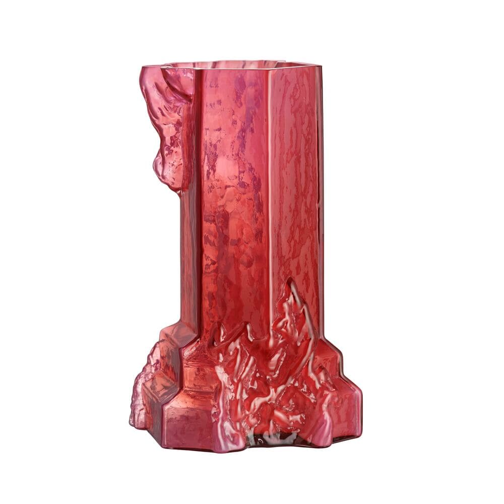Rocky Baroque vase hot pink 350 mm, På modell 2