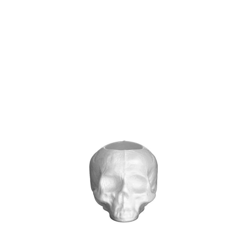 Still Life skull votive offwhite 85mm, På modell 1