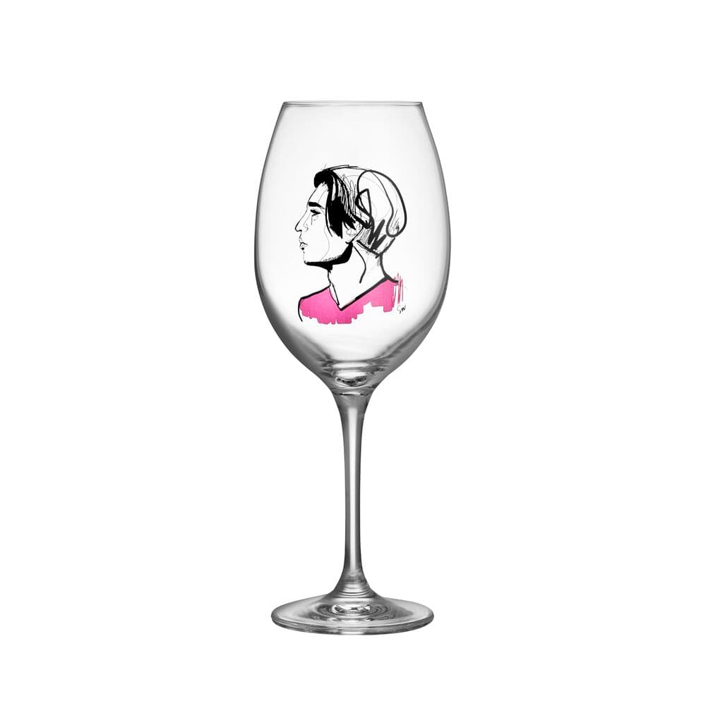 All about you Embrace Him vinglass red 52 cl 2-pk., På modell 1
