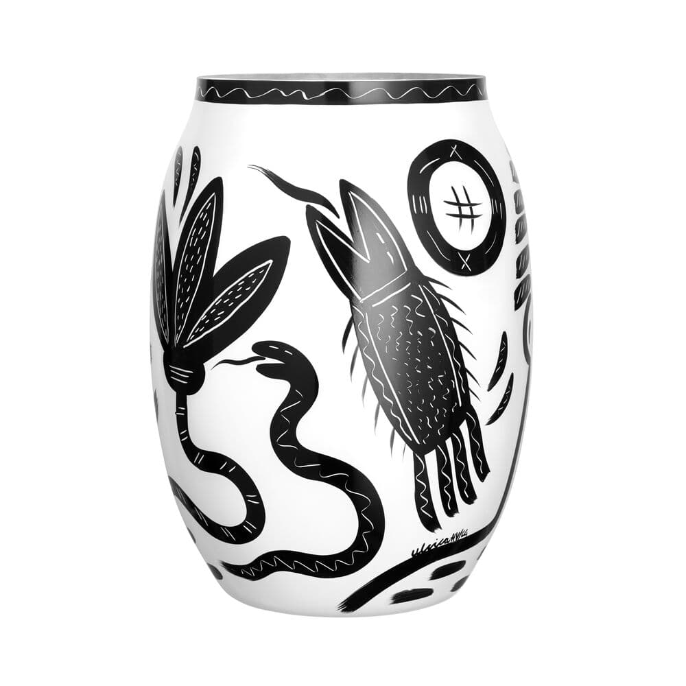 Caramba Hvit Vase H 340 mm, På modell 2