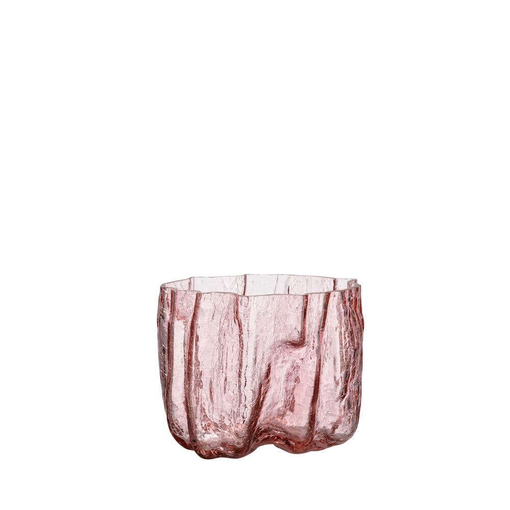 Crackle vase, grønn 175 mm, På modell 3