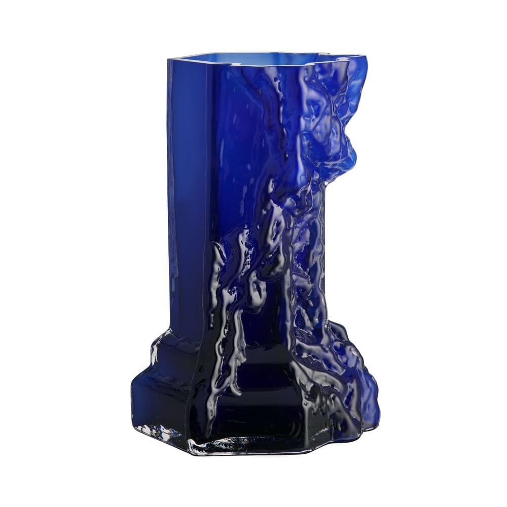 Rocky Baroque vase deep blue 350mm, På modell 1