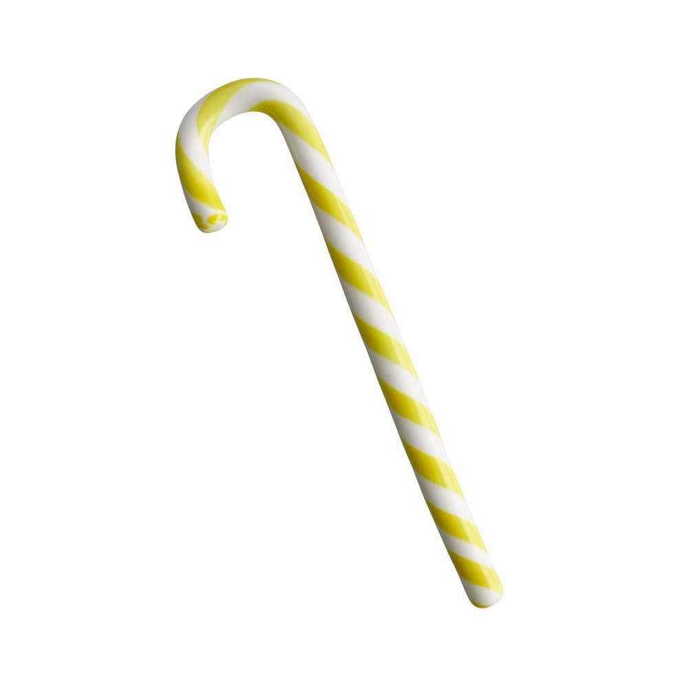 Polka hvit/gul 170 mm, På modell 1
