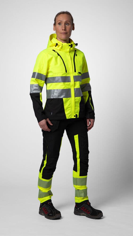 6424 Vinterjakke Dame EN ISO 20471 Kl 3/2, På modell 3