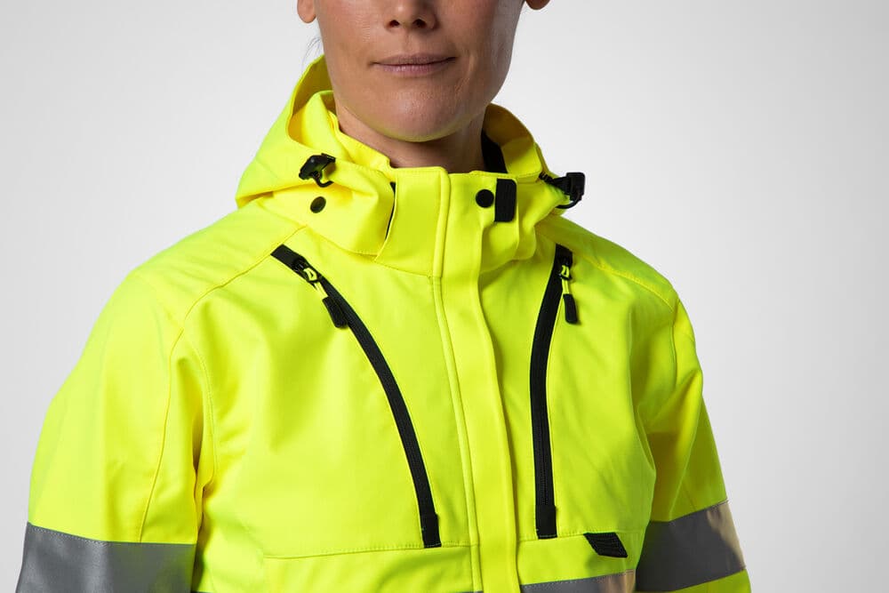 6424 Vinterjakke Dame EN ISO 20471 Kl 3/2, På modell 5