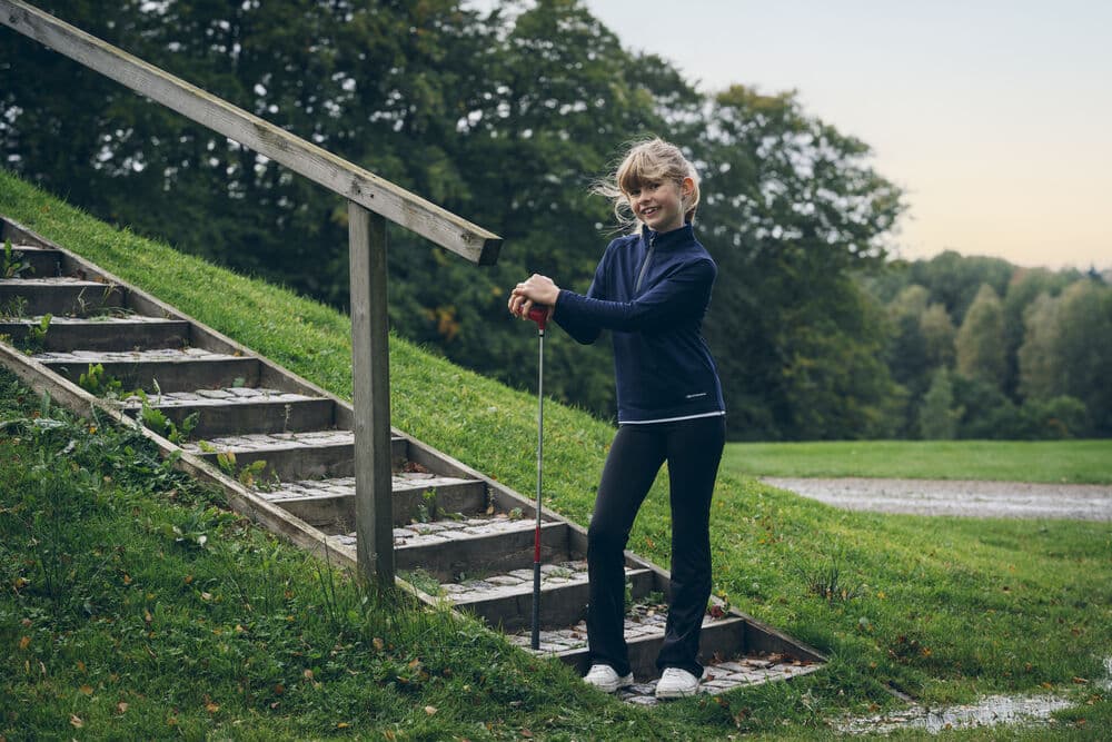 Adapt Half Zip Jacket Junior, På modell 1