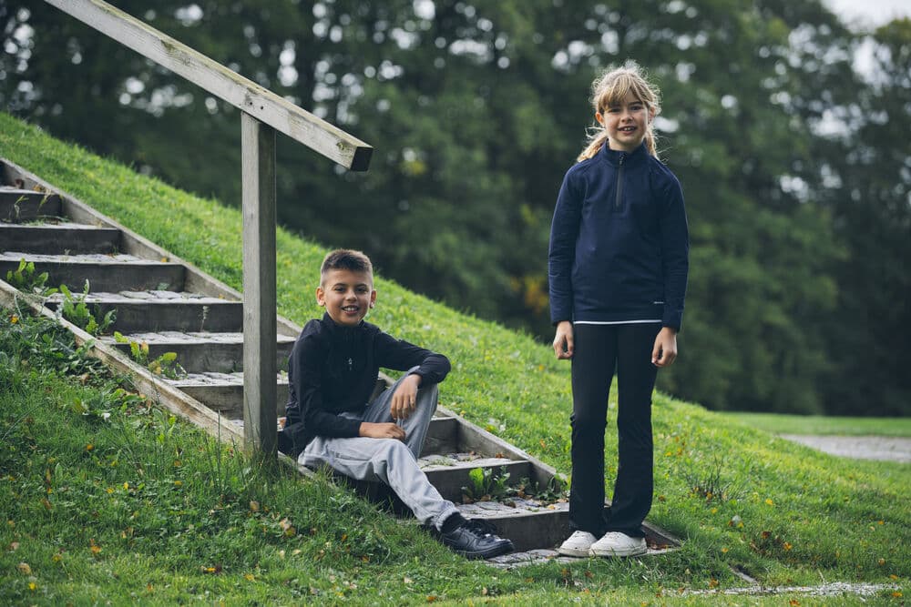 Adapt Half Zip Jacket Junior, På modell 5