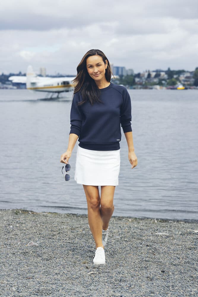 Pemberton Crewneck Women, På modell 5