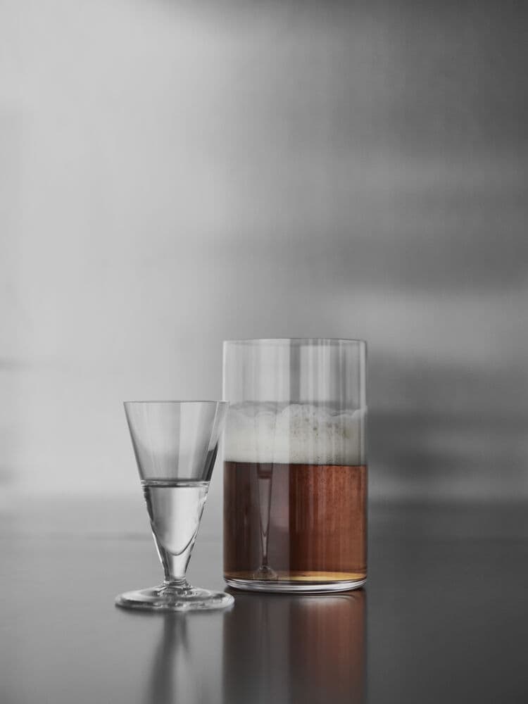 Geometry Snaps glass 6cl 2-pack, På modell 2