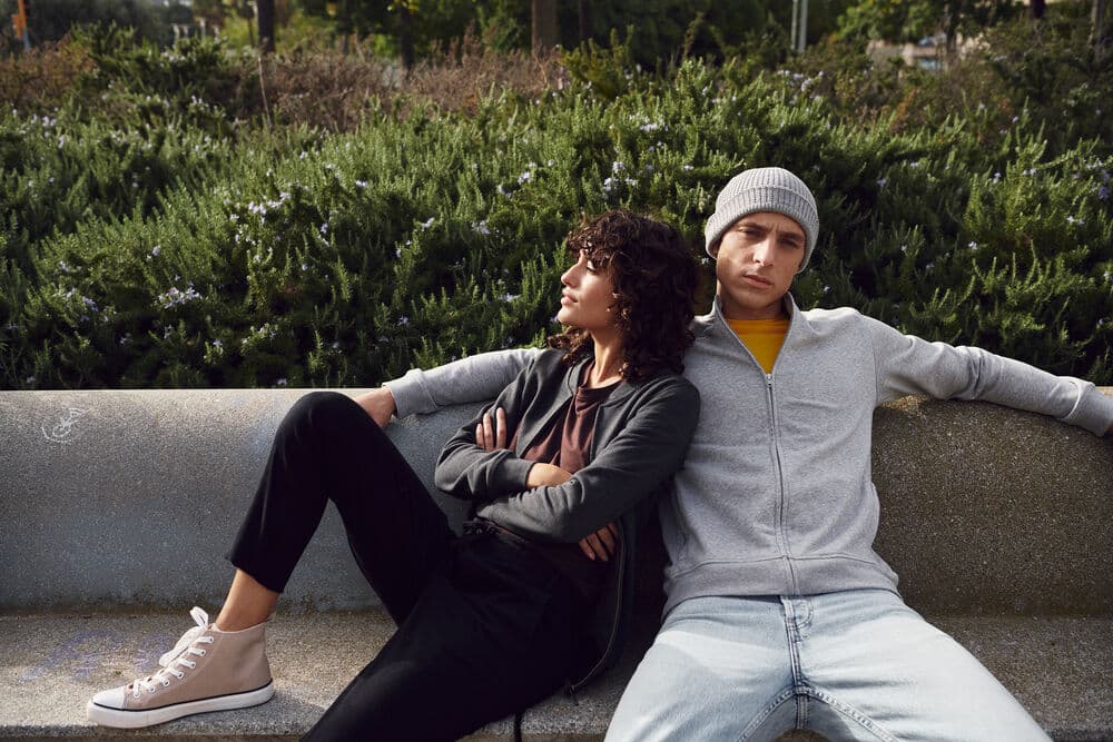 Premium OC Cardigan Women, På modell 1