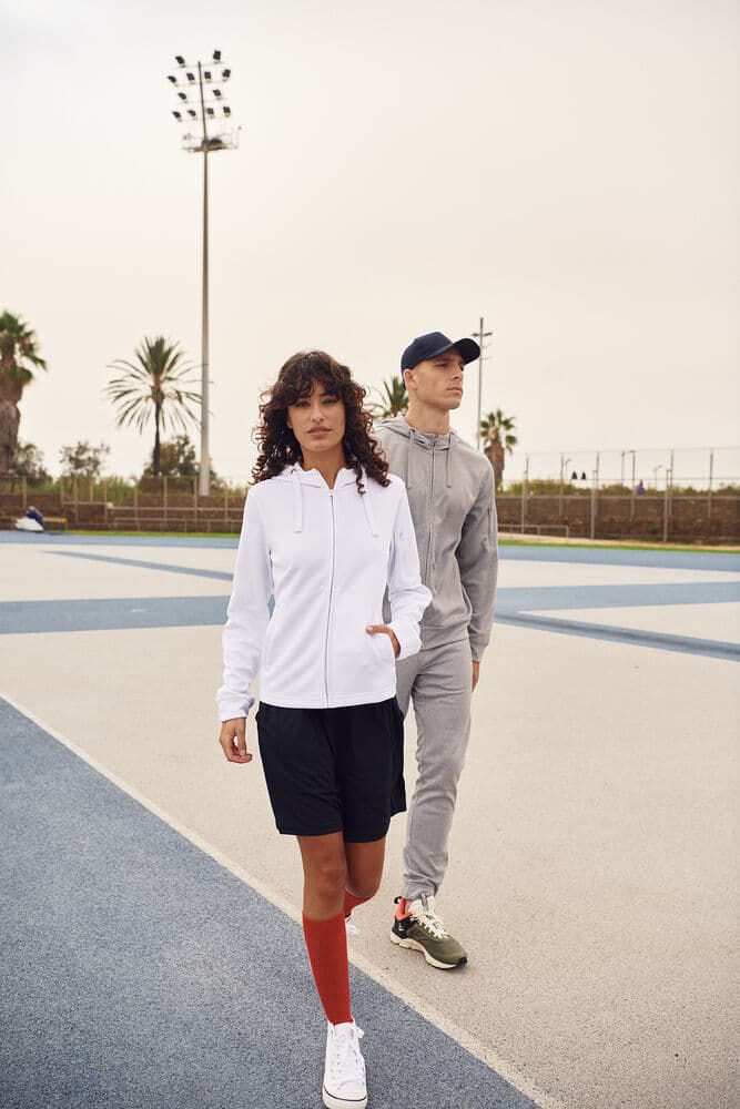 Basic Active Hoody Full Zip, På modell 2