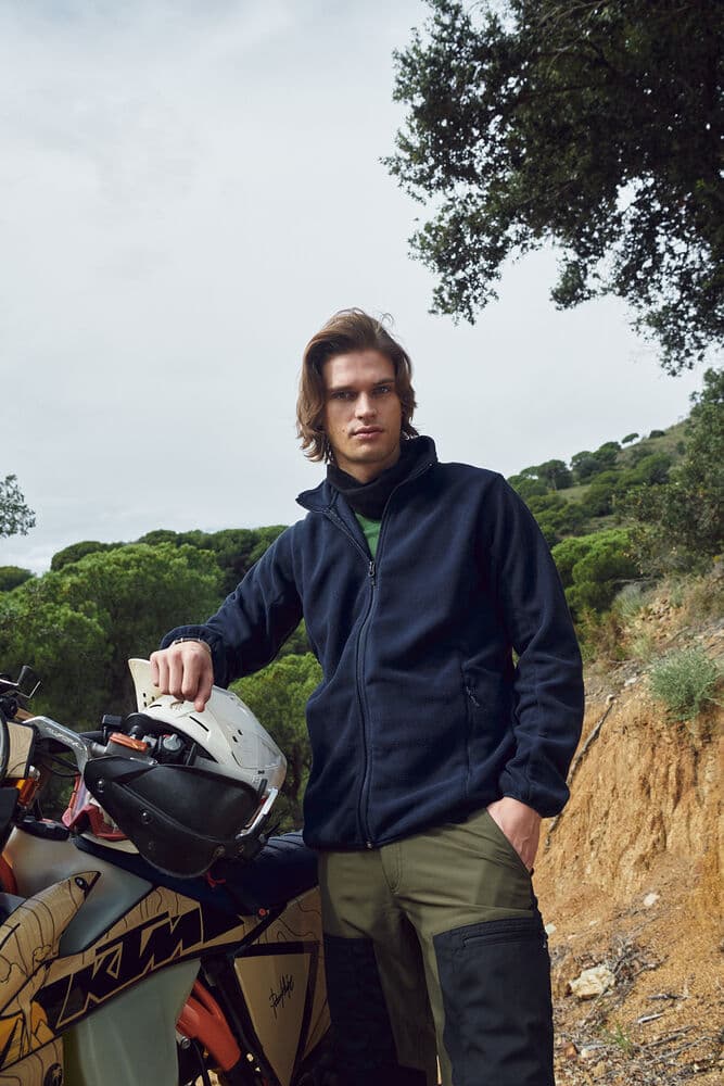 Basic Polar Fleece Jacket, På modell 1