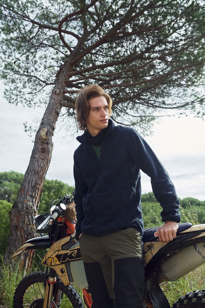 Basic Polar Fleece Jacket, På modell 2