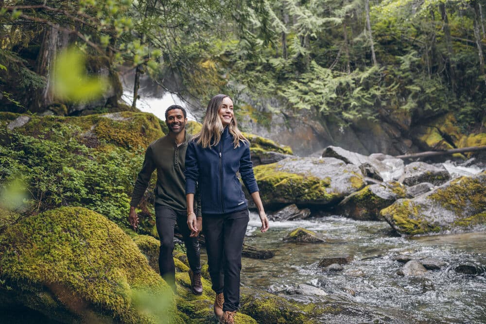 Hunts Point Fleece Full Zip Women, På modell 3