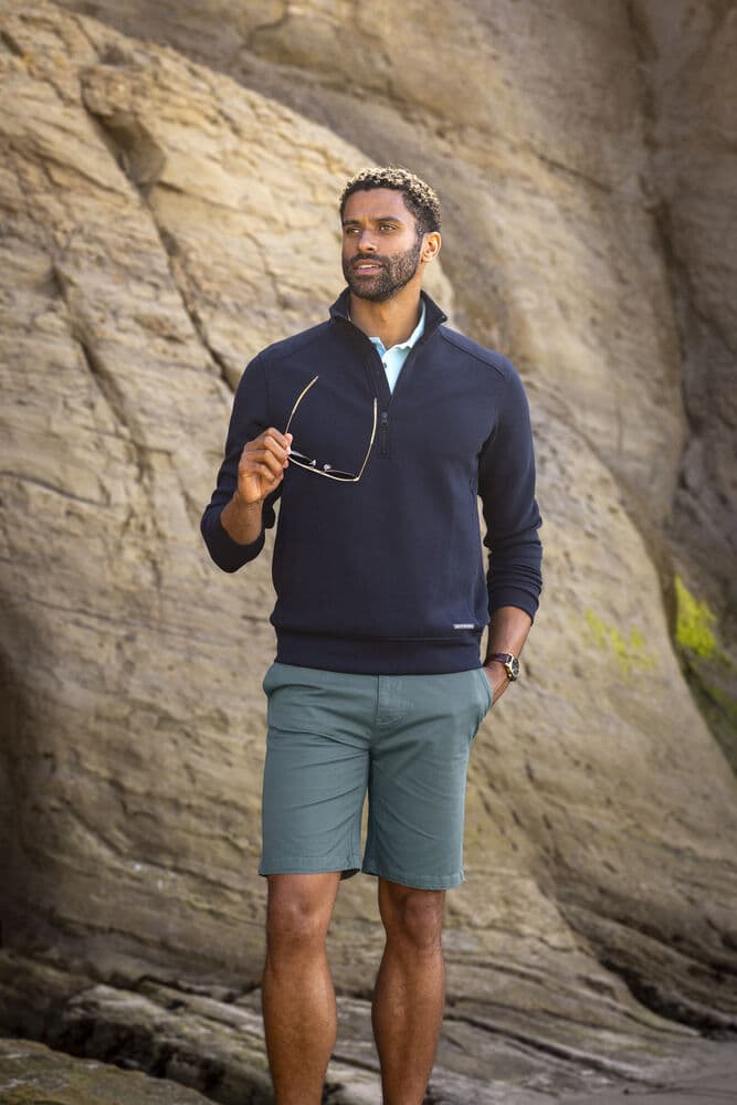 Pemberton Half Zip Men, På modell 2
