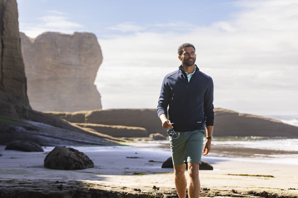 Pemberton Half Zip Men, På modell 4