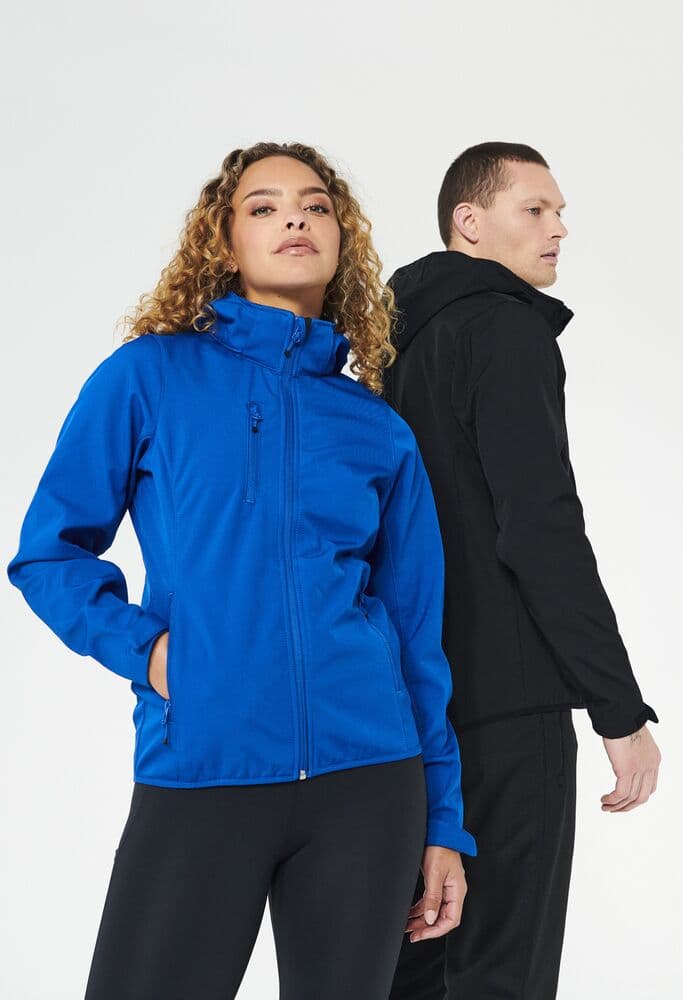 Classic Softshell Hoody, På modell 1