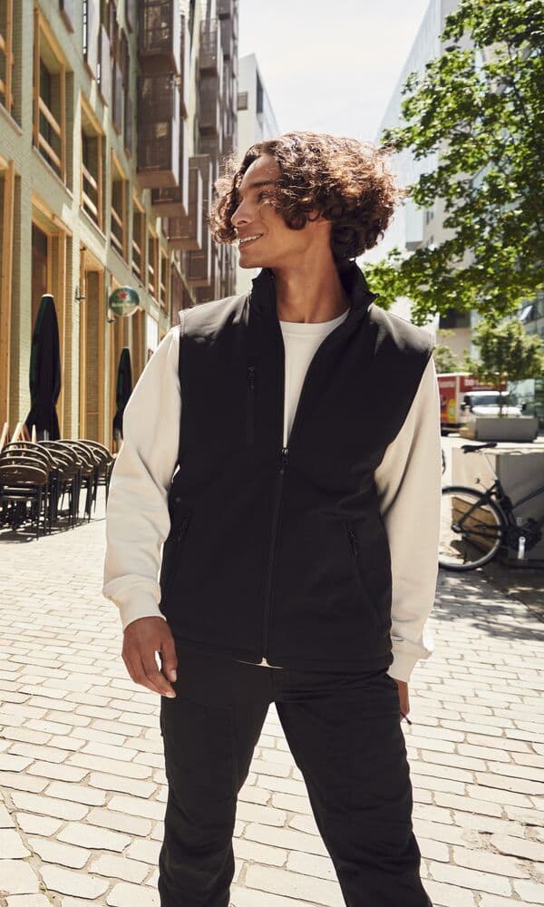 Padded Softshell Vest, På modell 1