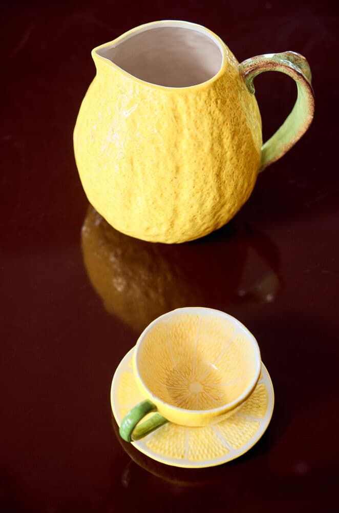 Mugge Lemon Yellow, På modell 1