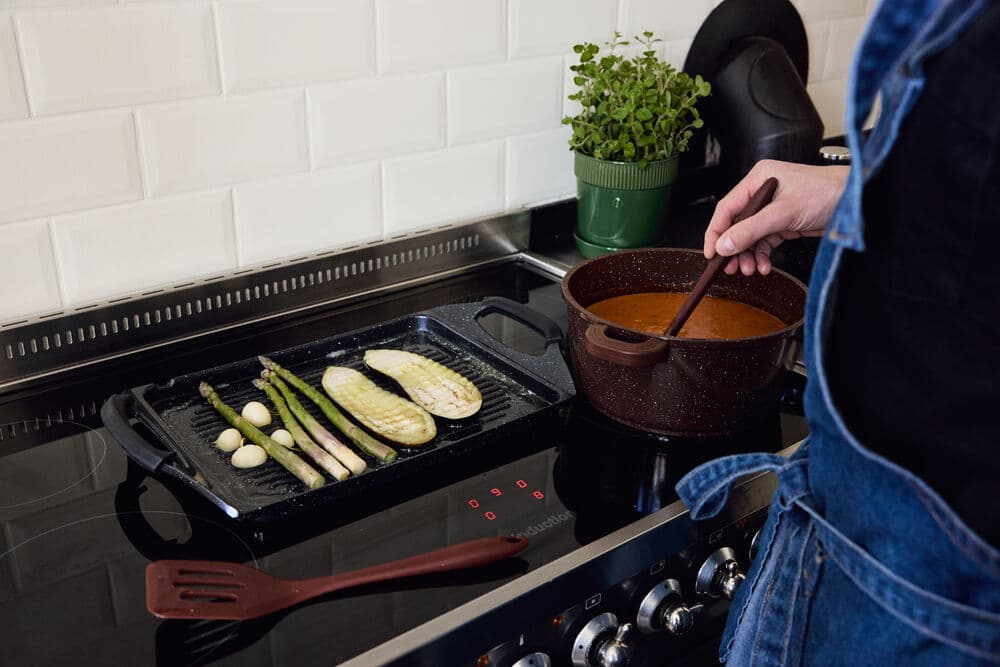 Isak grillplate, På modell 5