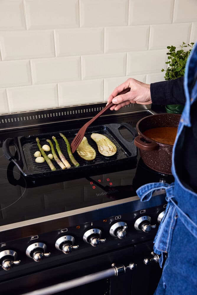 Isak grillplate, På modell 1