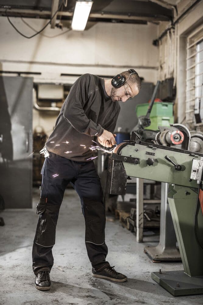 Work Trouser, På modell 1